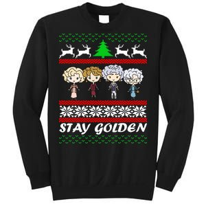 Stay Golden Ugly Christmas Sweatshirt