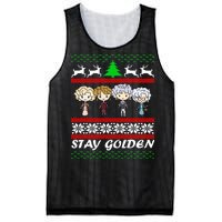 Stay Golden Ugly Christmas Mesh Reversible Basketball Jersey Tank