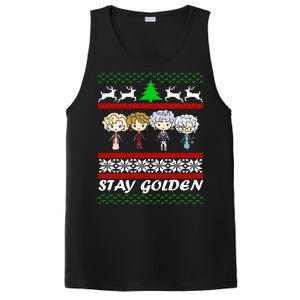 Stay Golden Ugly Christmas PosiCharge Competitor Tank