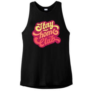 Stay Home Club Ladies PosiCharge Tri-Blend Wicking Tank