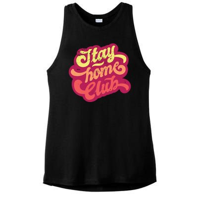 Stay Home Club Ladies PosiCharge Tri-Blend Wicking Tank