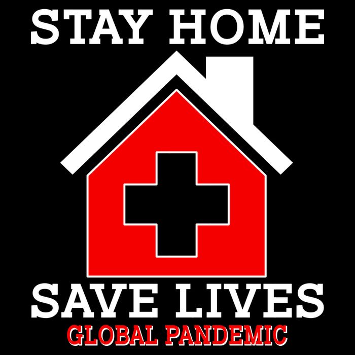 Stay Home Save Lives Global Pandemic Full Zip Hoodie