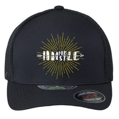 Stay Humble And Hustle  Flexfit Unipanel Trucker Cap