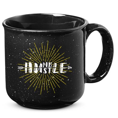 Stay Humble And Hustle  15oz Campfire Ceramic Mug