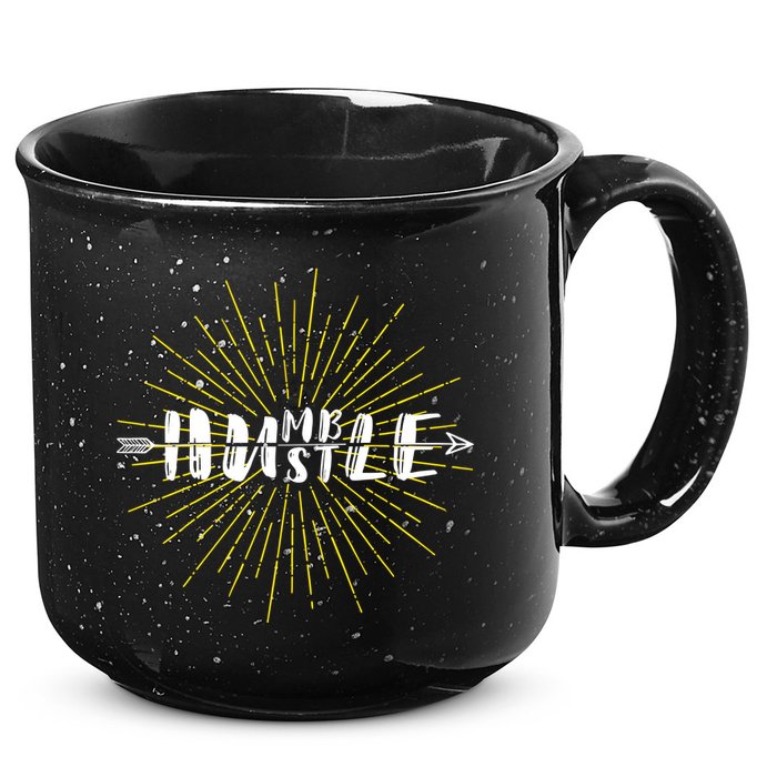 Stay Humble And Hustle  15oz Campfire Ceramic Mug