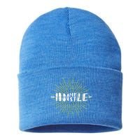 Stay Humble And Hustle  Sustainable Knit Beanie