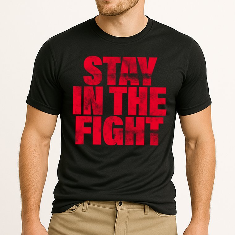 Stay In The Fight Washington D.C. Baseball Fan Cooling Performance Crew T-Shirt