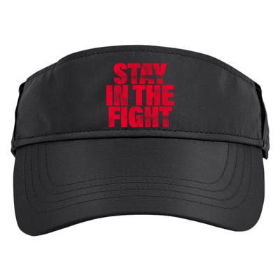 Stay In The Fight Washington D.C. Baseball Fan Adult Drive Performance Visor