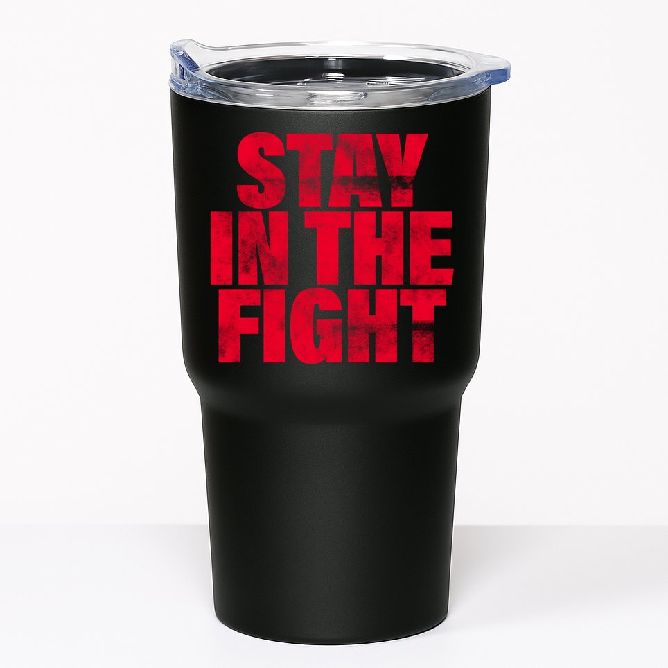 Stay In The Fight Washington D.C. Baseball Fan Tumbler