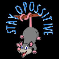 Stay Opossitive Bucket Hat