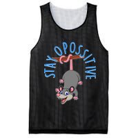 Stay Opossitive Mesh Reversible Basketball Jersey Tank
