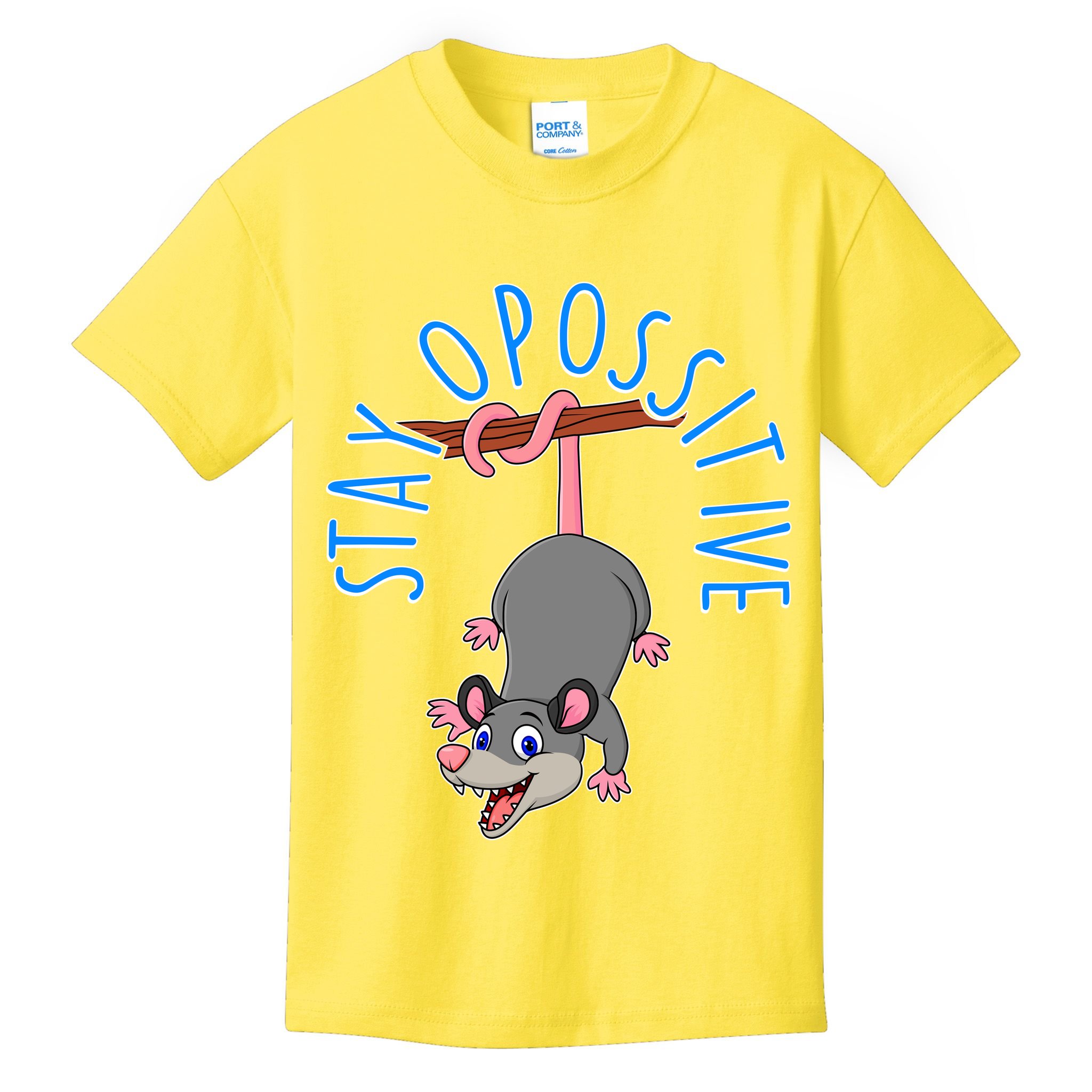 Stay Opossitive Kids T-Shirt