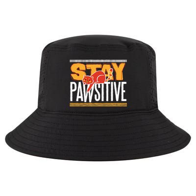 Stay Pawsitive Cool Comfort Performance Bucket Hat