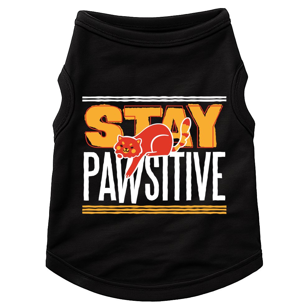 Stay Pawsitive Doggie Tank