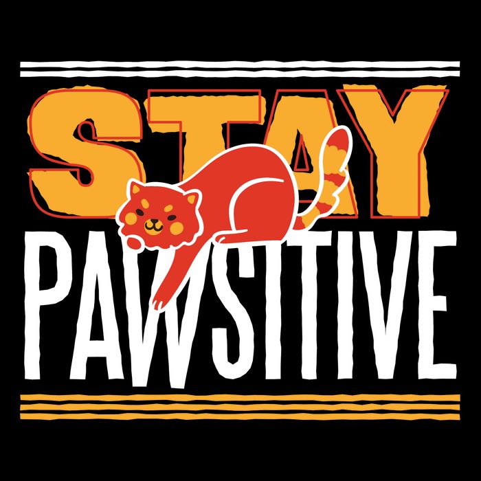 Stay Pawsitive City Backpack