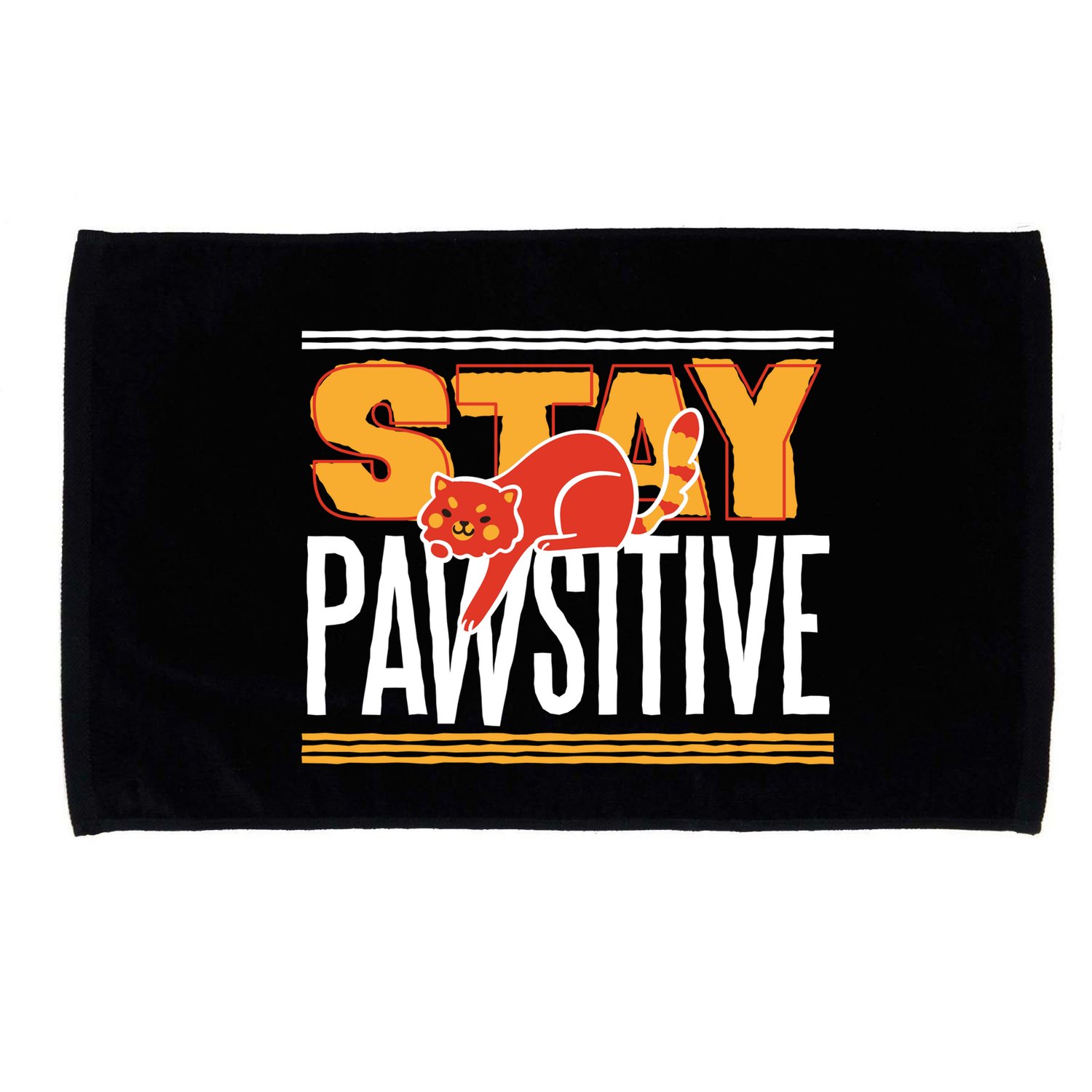 Stay Pawsitive Microfiber Hand Towel