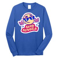 Stay Single Smiley Long Sleeve Shirt