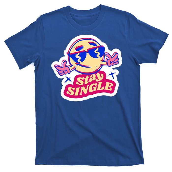 Stay Single Smiley T-Shirt