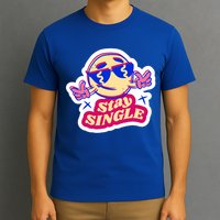 Stay Single Smiley T-Shirt