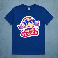 Stay Single Smiley T-Shirt