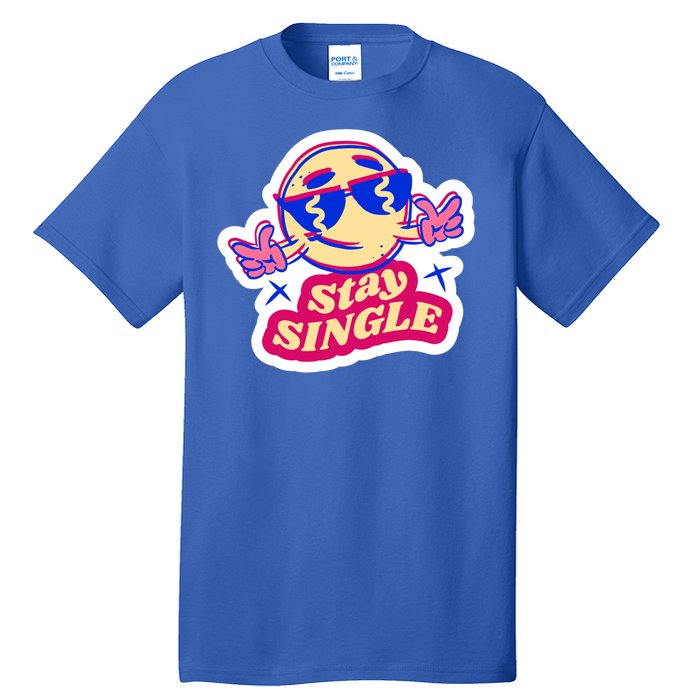 Stay Single Smiley Tall T-Shirt