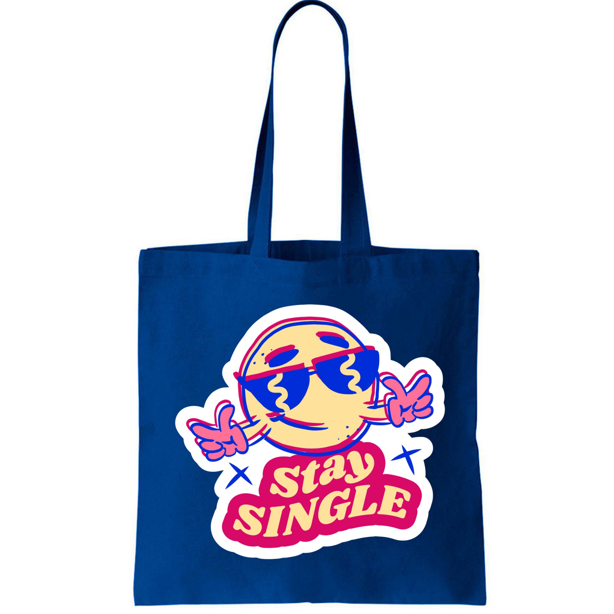 Stay Single Smiley Bag