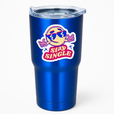 Stay Single Smiley Tumbler
