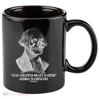 Stay Strapped or Get Clapped 11oz C Handle Ceramic Mug