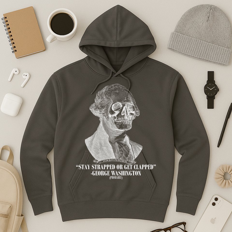 Stay Strapped or Get Clapped Hoodie