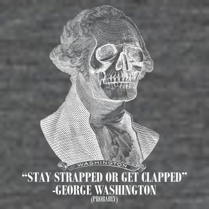 Stay Strapped or Get Clapped Tall Sweatshirt