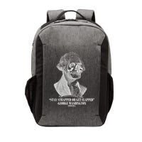 Stay Strapped or Get Clapped Vector Backpack