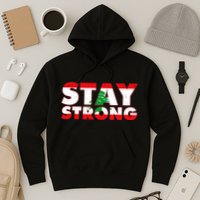 Stay Strong Lebanon Beirut Support Hoodie