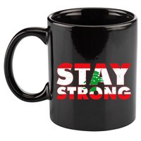 Stay Strong Lebanon Beirut Support 11oz C Handle Ceramic Mug