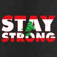 Stay Strong Lebanon Beirut Support 11oz C Handle Ceramic Mug