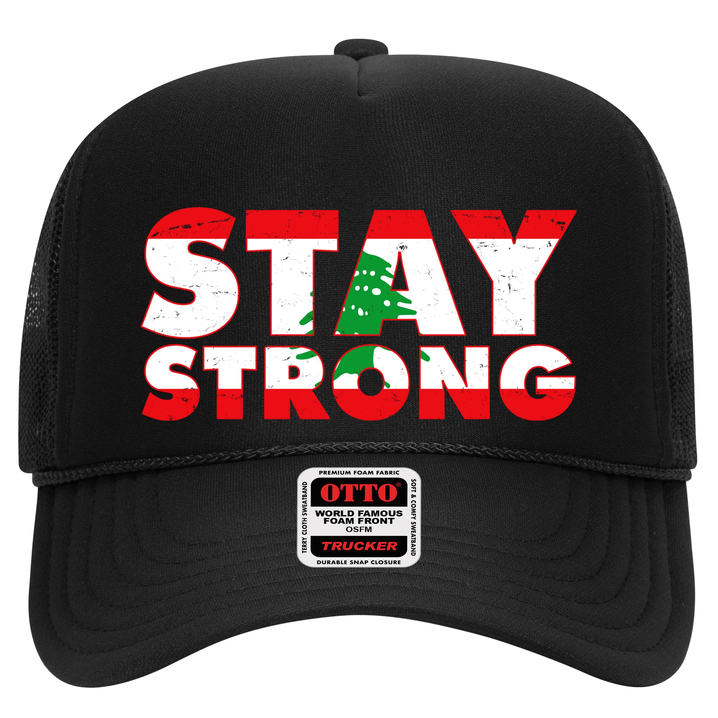 Stay Strong Lebanon Beirut Support Hat