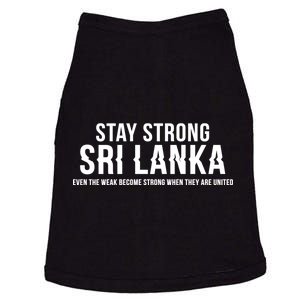 Stay Strong Sri Lanka Doggie Tank