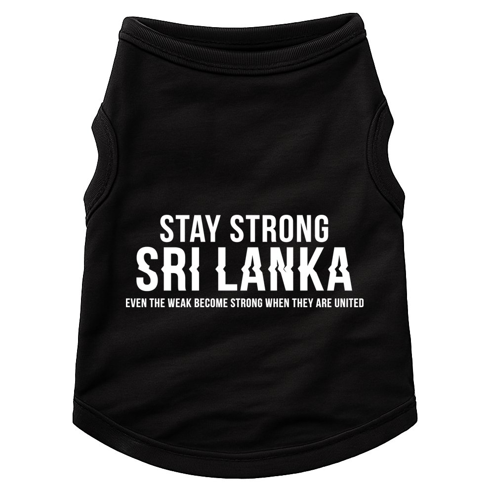 Stay Strong Sri Lanka Doggie Tank