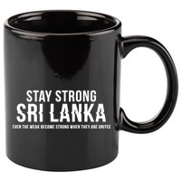 Stay Strong Sri Lanka 11oz C Handle Ceramic Mug