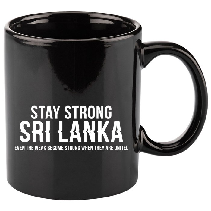 Stay Strong Sri Lanka 11oz C Handle Ceramic Mug