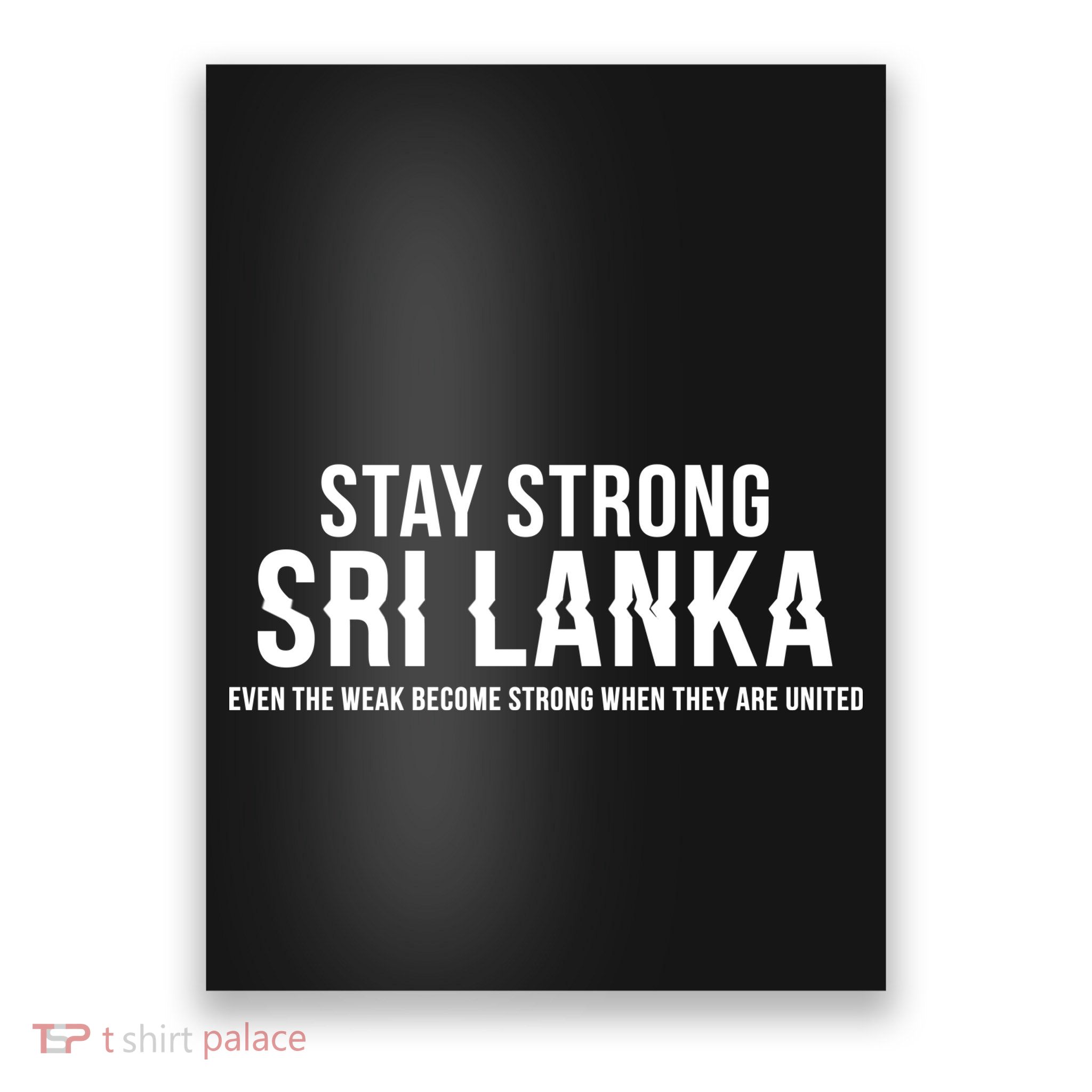 Stay Strong Sri Lanka Poster