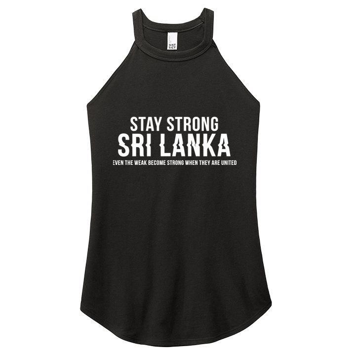 Stay Strong Sri Lanka Women's Perfect Tri Rocker Tank