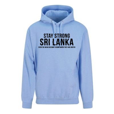 Stay Strong Sri Lanka Unisex Surf Hoodie