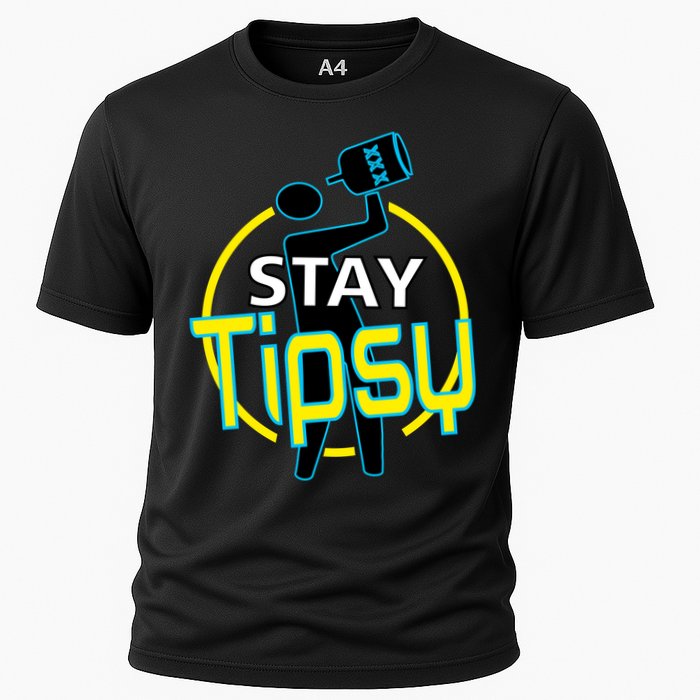 Stay Tipsy Cooling Performance Crew T-Shirt