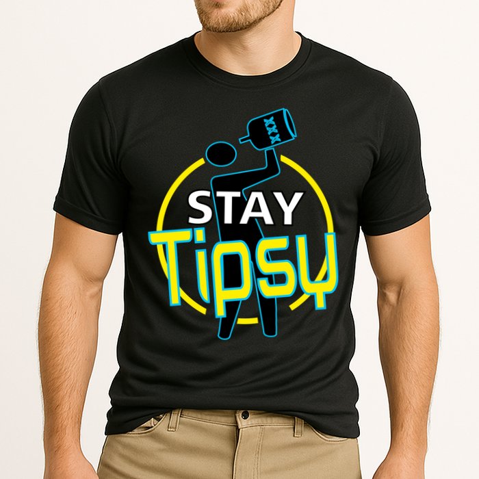Stay Tipsy Cooling Performance Crew T-Shirt