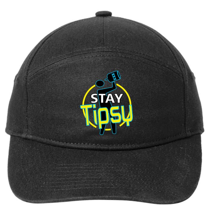 Stay Tipsy 7-Panel Snapback Hat