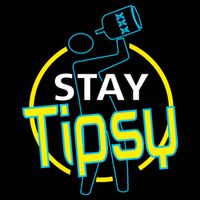 Stay Tipsy Drawstring Bag