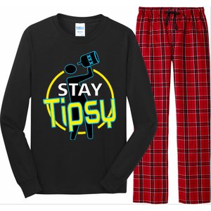 Stay Tipsy Long Sleeve Pajama Set