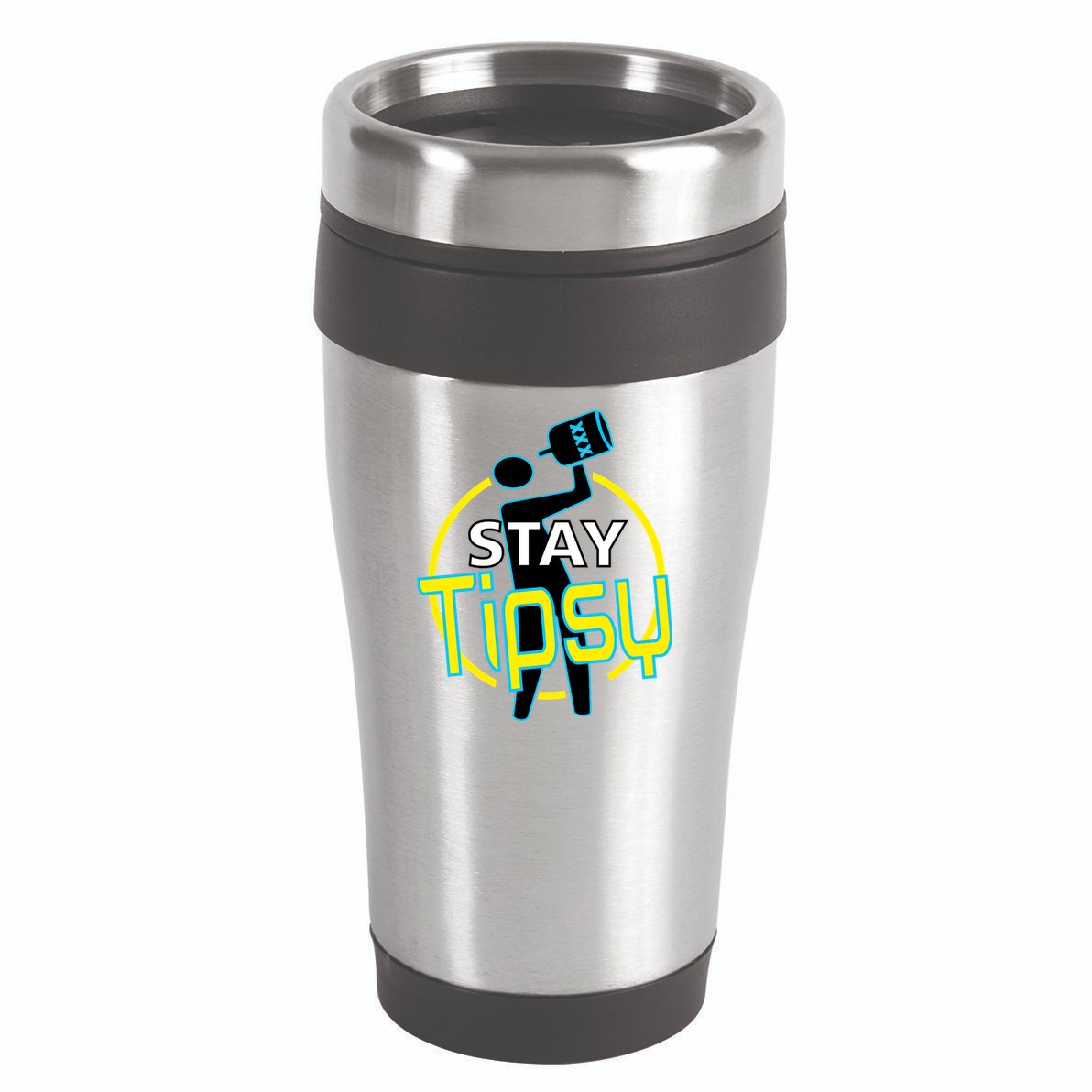 Stay Tipsy 16oz Travel Tumbler