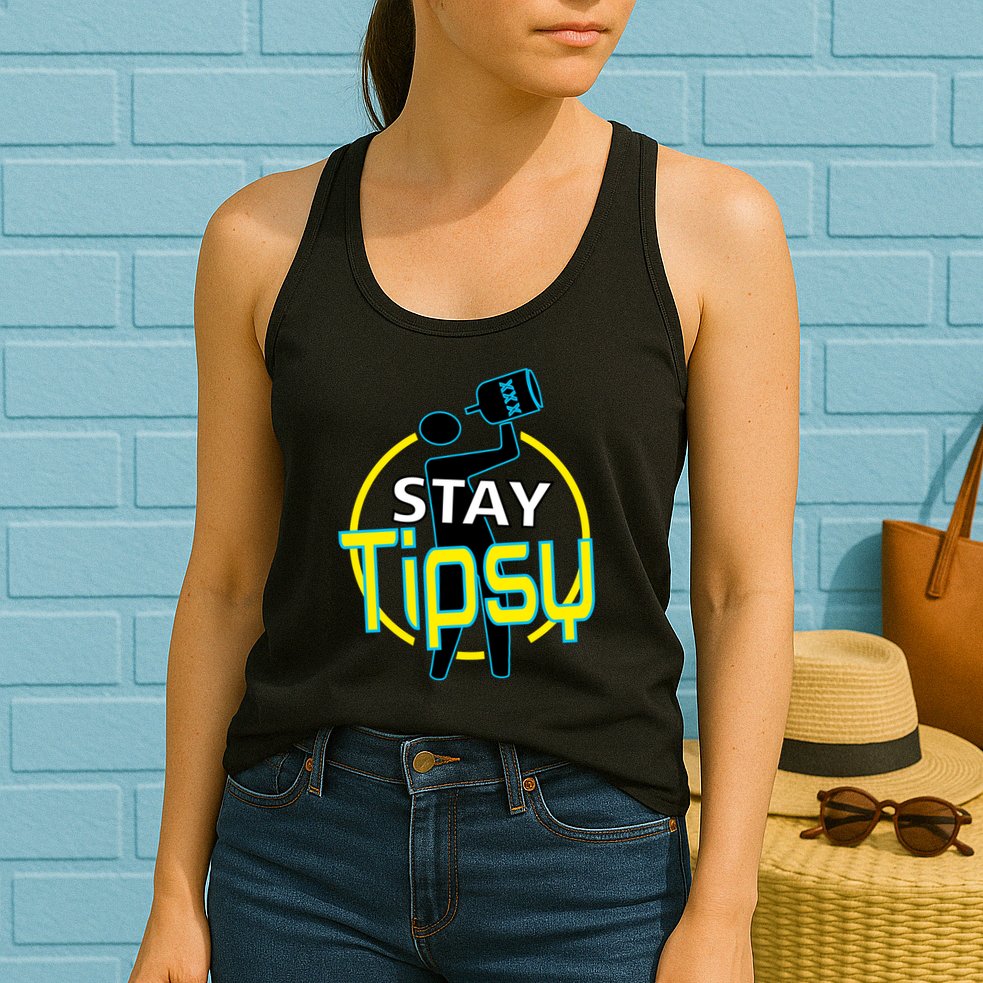Stay Tipsy Womens Tank Top