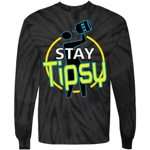 Stay Tipsy Tie-Dye Long Sleeve Shirt